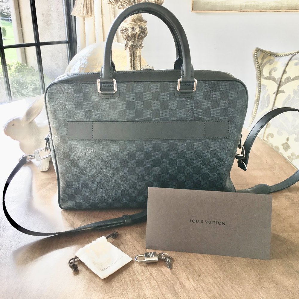 Louis Vuitton PDB Damier Cobalt Business Bag